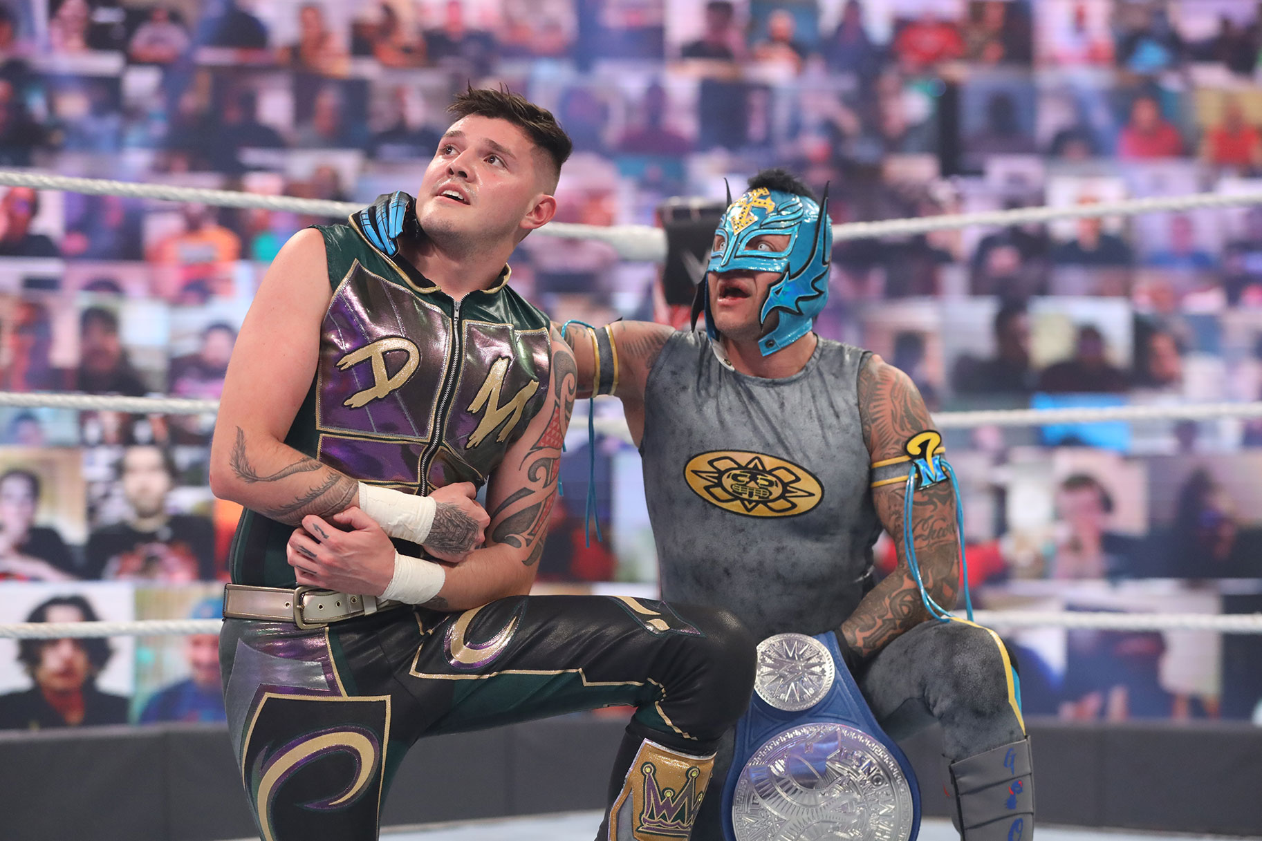 john cena and rey mysterio together