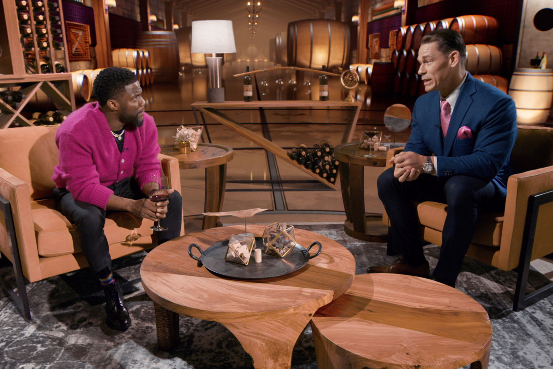 John Cena and Kevin Hart Find Common Ground in WWE & Comedy in Hart to
