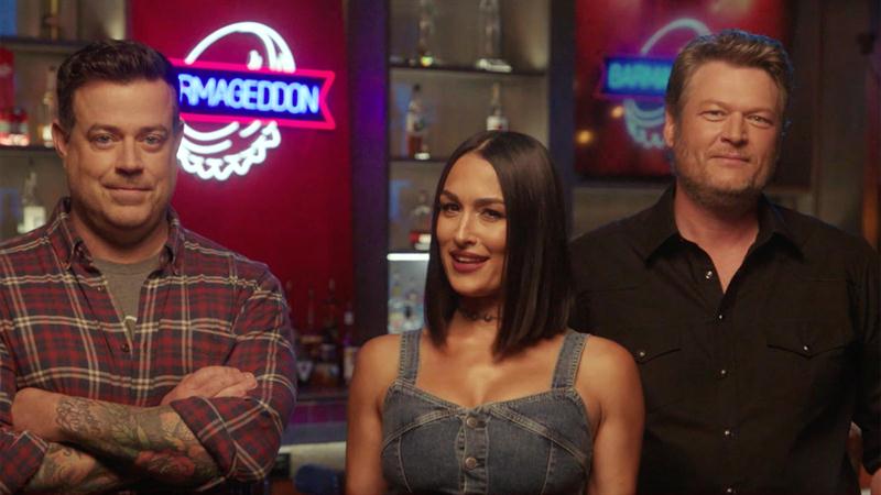 Barmageddon' Hosts Nikki Bella, Carson Daly Break Down The Show's Signature  Cocktails