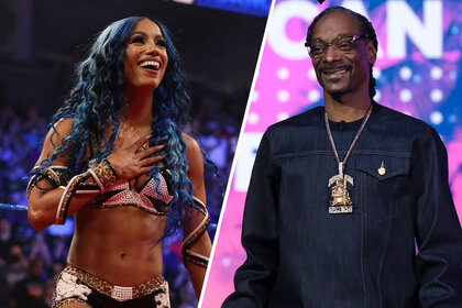 Sasha Banks And Snoop Dogg