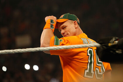 John Cena in the ring at SummerSlam