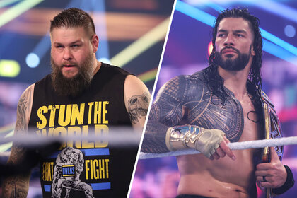 Wwe Kevin Owens Roman Reigns Royal Rumble