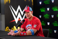 John Cena announces his retirement during the WWE Money In The Bank Press Conference