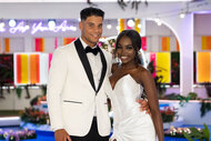 Kenny and JaNa appear in the Season 6 finale of Love Island USA.