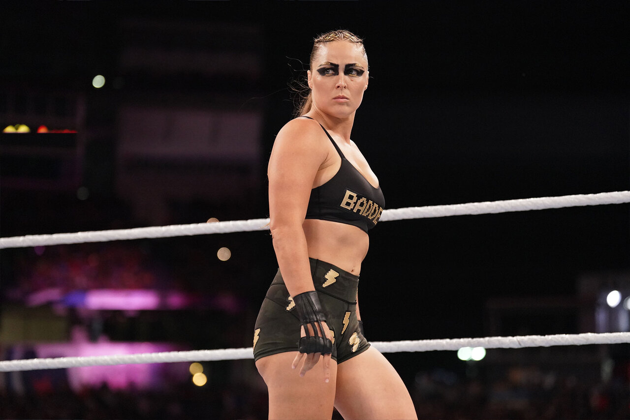 1280px x 854px - Ronda Rousey Suspended From WWE After Attacking Officials | USA Insider