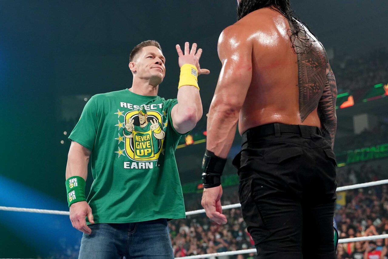 John Cena's iconic You Can't See Me taunt started out as a dare