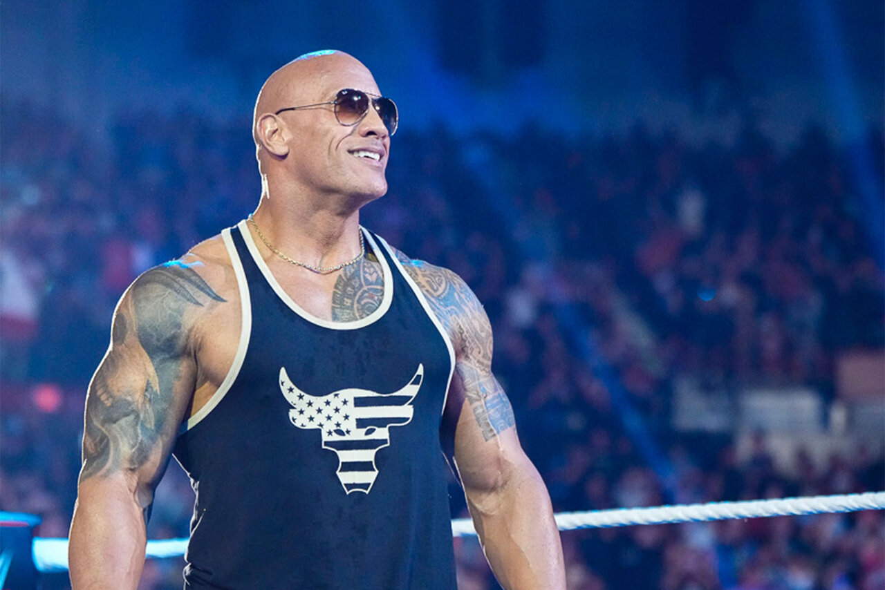 WWE selling The Rock