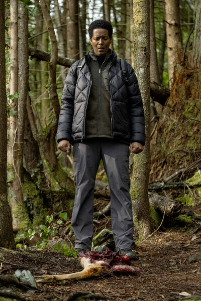 Sheriff Mike Thompson (Corey Reynolds) during Resident Alien Season 4