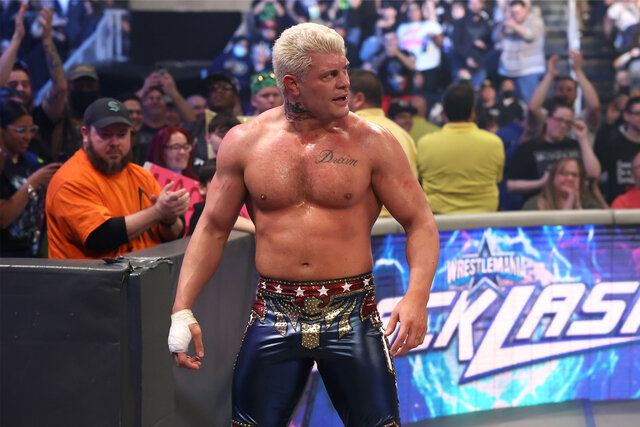 Cody Rhodes painfully stole the show with torn pec at Hell in a Cell