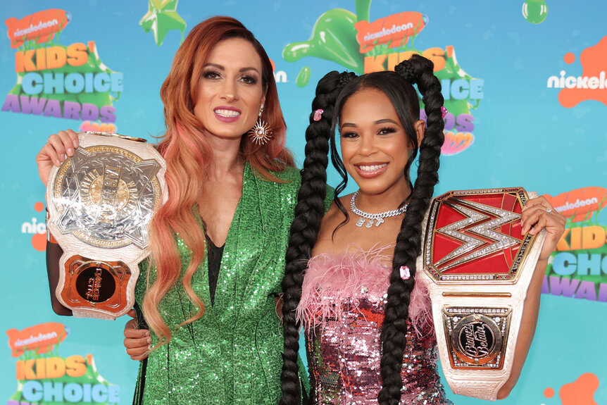 WWE Superstars Bianca Belair and Becky Lynch Set Unusual World